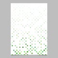 Circle pattern flyer template - vector document background graphic with dots