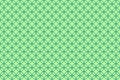 Overlapping circle patterns on light green background Royalty Free Stock Photo