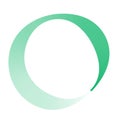 Circle preloader, buffer shape. Circular progress bar. Meter, guage and indicator icon with transparency