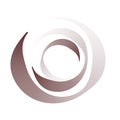 Circle preloader, buffer shape. Circular progress bar. Meter, guage and indicator icon with transparency