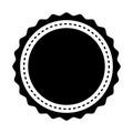 Circle seal stamp lace