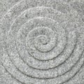 Circle spiral stone texture