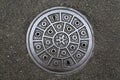 Circle steel manhole cove