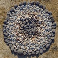 Circle from stones