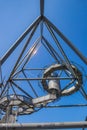 Circle viewing platforms of the tetrahedron in Bottrop