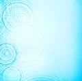 Circle water ripple wave suface background Royalty Free Stock Photo