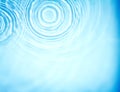 Circle water ripple wave suface background Royalty Free Stock Photo
