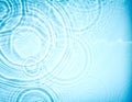 Circle water ripple wave surface background Royalty Free Stock Photo