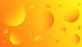 Bright abstract background of yellow and orange bubbles.