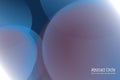 Circles Abstract background with blue color Royalty Free Stock Photo