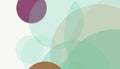 Circles background business pattern design