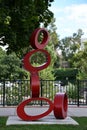 Circles by CJ Rench at Bicentennial Park in Reno, Nevada Royalty Free Stock Photo