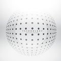 Circles dots sphere design vector design illustration