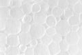 Circles foam white macro background Royalty Free Stock Photo