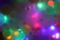 Circles and Lights Colourful Background Royalty Free Stock Photo