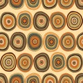 Circles seamless pattern