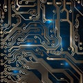 Circuit board background. Cyber monday. Technology concept, dark background. Analog circuit. Electronic computer technology Royalty Free Stock Photo