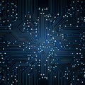 Circuit board background. Electronic computer technology. Motherboard digital chip. Tech science background. Integrated Royalty Free Stock Photo