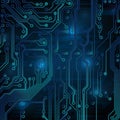 Circuit board background. Technological concept design, light background, space for text, copy space. Electronic computer Royalty Free Stock Photo