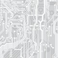 Circuit board background. Technological concept design, light background, space for text, copy space. Electronic computer Royalty Free Stock Photo