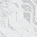 Circuit board background. Technological concept design, light background, space for text, copy space. Electronic computer Royalty Free Stock Photo