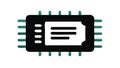 Circuit Board Component: Electronic Hardware and Tech Element, vector design Generative AI Royalty Free Stock Photo