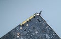 circuit board components on the new Professional Nvidia Quadro RTX