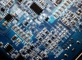 Circuit board computer background Royalty Free Stock Photo