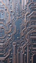 Circuit board design featuring intricate patterns and vibrant colors Generative AI Royalty Free Stock Photo