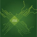 Circuit board design Royalty Free Stock Photo