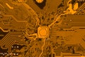 Circuit board electronics background