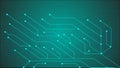 Circuit board pattern internet connection technology illustration background