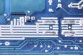 Circuit board. Plate of electronic components