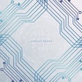 Circuit board, technology background. Vector illustration. Royalty Free Stock Photo