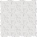 Circuit Board texture Background, like maze, seamless pattern Royalty Free Stock Photo