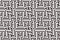 Circuit Board texture Background, like maze, seamless pattern Royalty Free Stock Photo