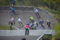 Circuit championship in bmx cycling