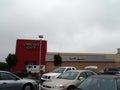Circuit City, Verizon Wireless Stores and AT Systems Van on a foggy day
