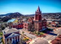 Circuit Court of Allegany County, Maryland in Cumberland Royalty Free Stock Photo