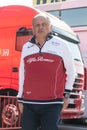 Frederic Vasseur Team Boss of F1 Alfa Romeo Royalty Free Stock Photo