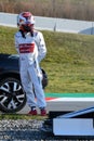 Kimi Raikkonen Formula One racing driver Royalty Free Stock Photo