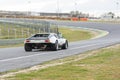 De Tomaso Pantera in a classic car race at the Jarama circuit Royalty Free Stock Photo