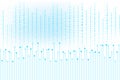 circuit lines technology abstract background. digital circuit lines and binary code privacy backdrop. Royalty Free Stock Photo