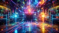Circuitry Symphony A Tapestry of Glitching Data Streams generative AI