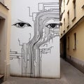 Circuitry Wall: A Mysterious Realism In Hand-drawn Street Art
