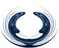 Circular abstract logo