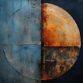 Rusted Moon: Semi-abstract Industrial Compositions In Expressionistic Style