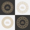 Circular arabic pattern Royalty Free Stock Photo