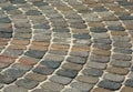 Circular Array of Bricks Royalty Free Stock Photo