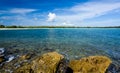 Circular bay near Cabo Rojo Royalty Free Stock Photo